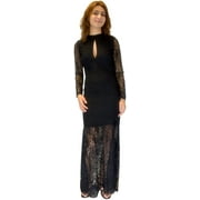 Vivians Fashions Dress - Maxi,Full Lace Gown, 2 Layers