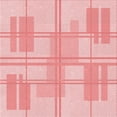 thumbnail image 1 of Ahgly Company Tapis d'Intérieur Lavable en Machine Carré Rouge Transitionnel, 5 Pieds Carré, 1 of 7