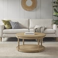thumbnail image 2 of MARTHA STEWART Farm House Belden Castered Coffee Table with Natural MT120-0129, 2 of 5