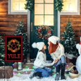 thumbnail image 5 of Yule Garden Flag Christmas Buffalo Plaid Check Pagan Winter Solstice Party Decoration Double Sized Outdoor Yard Sign, 5 of 6