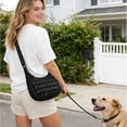 thumbnail image 2 of GASTROPOD Quilted Crossbody Bag for Women,Lightweight Puffer Purse for Travel,Daily Use & Work | Water-resistant,Puffy Shoulder Bag,Adjustable Strap,Light & Comfortable,Hands-free Bags, 2 of 7