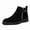 Black, variant on Men's Premium Suede Chelsea Boots - Side Zipper Ankle Boots with Pull Tab, Non-Slip Rubber Sole, Classic Brown & Black