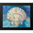 thumbnail image 2 of Vertentes, Jeanette 24x20 Black Modern Framed Museum Art Print Titled - Scallop Shell, 2 of 5