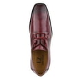 thumbnail image 4 of LIBERTYZENO Men Leather Formal Oxford Dress Shoes, Burgundy, 13, 4 of 7
