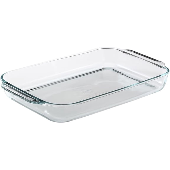 Bakeware 4.8 Quart Oblong Baking Dish, Clear