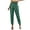 Green, variant on Women's High Waisted Sequin Joggers - Sparkle Loose Party Pants with Pockets, Elastic Waist Stretch Comfy Lounge Trousers for Night Club Holiday