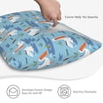 thumbnail image 4 of Queen Size Pillows Cases Standard Size 20x26 In - Pelican Fish Soft Comfort Envelope Closure Pillowcases Standard, 4 of 5