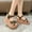 Green, variant on Njoeus Womens Wedges Sandals Heels Open Toe Platform Buckle Ankle Strap Summer Dress Shoes