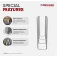 thumbnail image 6 of Rev-A-Shelf Baking Sheet Organizer for Wall/Base Cabinets, Chrome, 596-10CCR-52, 6 of 14