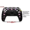 thumbnail image 3 of WraptorSkinz Skin Wrap compatible with the Sony PS5 DualSense Controller Pastel Butterflies Pink on Black (CONTROLLER NOT INCLUDED), 3 of 3