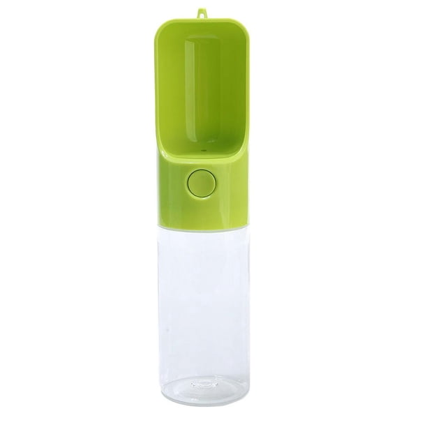 taza de portátil para mascotas alimentador de agua para mascotas para mascotas perro viaje verde Taza de bebida para mascotas