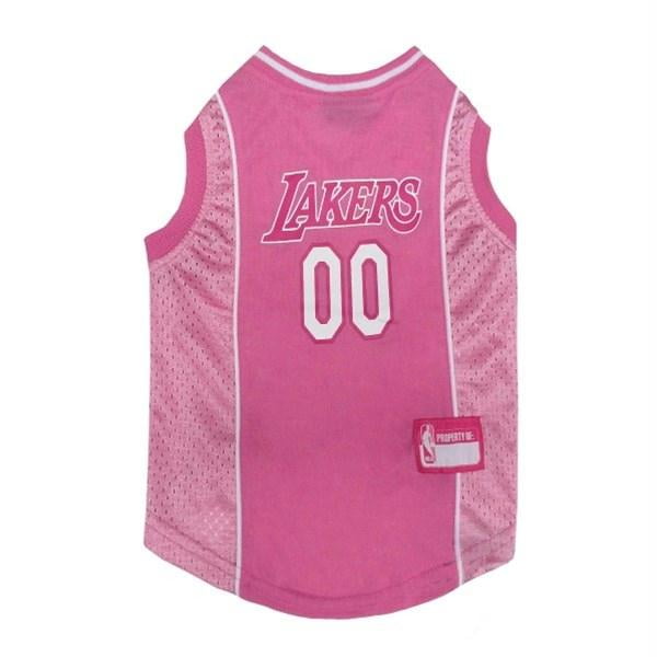 pink lakers jersey