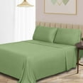 thumbnail image 2 of Rayon from Bamboo Solid Deep Pocket Sheet Set Sage / Full, 2 of 4