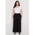 thumbnail image 2 of Womens Plus Size Hyperstretch Wide Leg Pants, 2 of 5