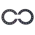 thumbnail image 1 of Calcomanía de Roseta de La Boca de La Guitarra Likrtyny adhesivas Para guitarra acústica 38 39 pulgadas, 1 of 8