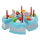 thumbnail image 4 of Juguete De Corte De Pastel De Cumpleaños, Juguetes De Corte De Material Plástico Reutilizable Seguro DIY Que Hace Que La Apariencia Redonda Brillante Para Regalos Para El Hogar ANGGREK Otros, 4 of 8