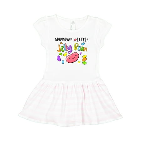 

Inktastic Mawmaw s Little Jellybean Cute Easter Candy Gift Toddler Girl Dress