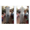 thumbnail image 3 of Combinaison Femme Couleur Unie Col Rond Sans Manches Combinaison Body pour Femmes (Blanc/noir/gris, S/M/L/TG), 3 of 5