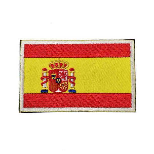 Parches de brazalete Decoración de ropa de brazalete de bandera de país creativa (España) Hugtrwg Para estrenar