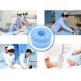 thumbnail image 4 of Foot Elevator Support Leg Hand Rest Cushion Foam with a Fixing Strap for Rest Sleep Preventing Ulcers Sores Blue, 4 of 8