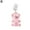 Pink, variant on Bear Phone Dust Plug For Type C Port Cute Plastic Charm Portable Charge Port Cover Protector For Mobile Phones And Tablets
