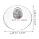 thumbnail image 2 of IDEANATEGRATE 6Ud Ventosas De PVC Resistentes Con Tornillo Para Fijación En Superficies No Porosas Transparentes, 2 of 8