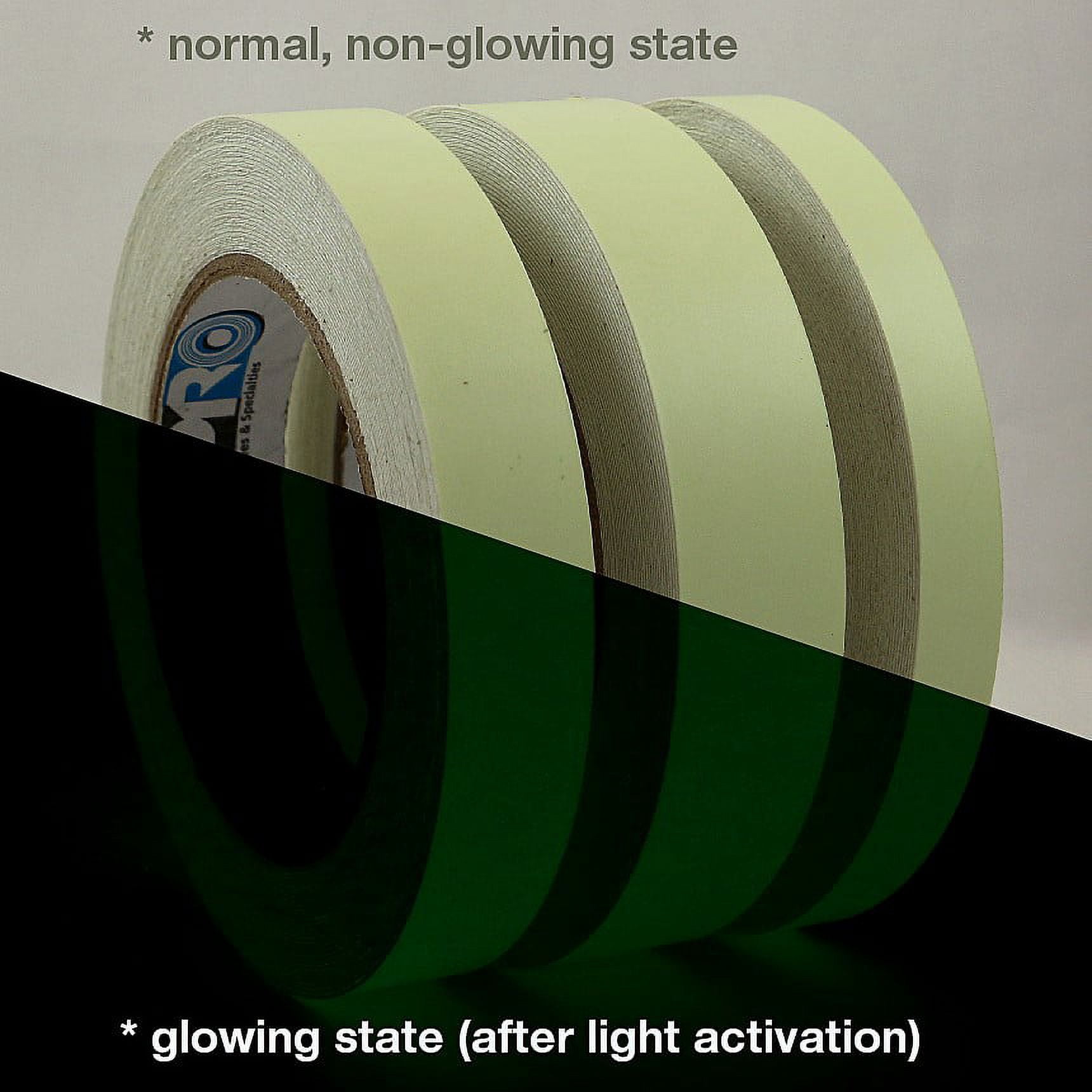 Nastro Luminescente Autoadesivo Glow In The Dark – Verde, 1,2 Cm X 3 M, Impermeabile, Per Sicurezza E Decorazione Fai Da Te
