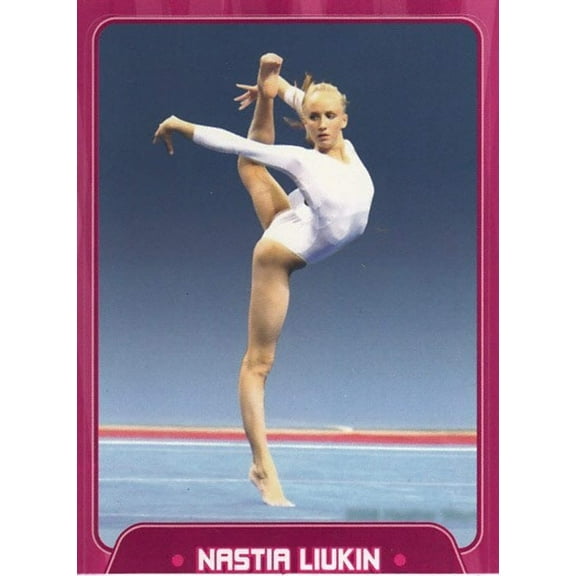 Nastia Liukin 2010 Sports Illustrated for Kids gymnastics card