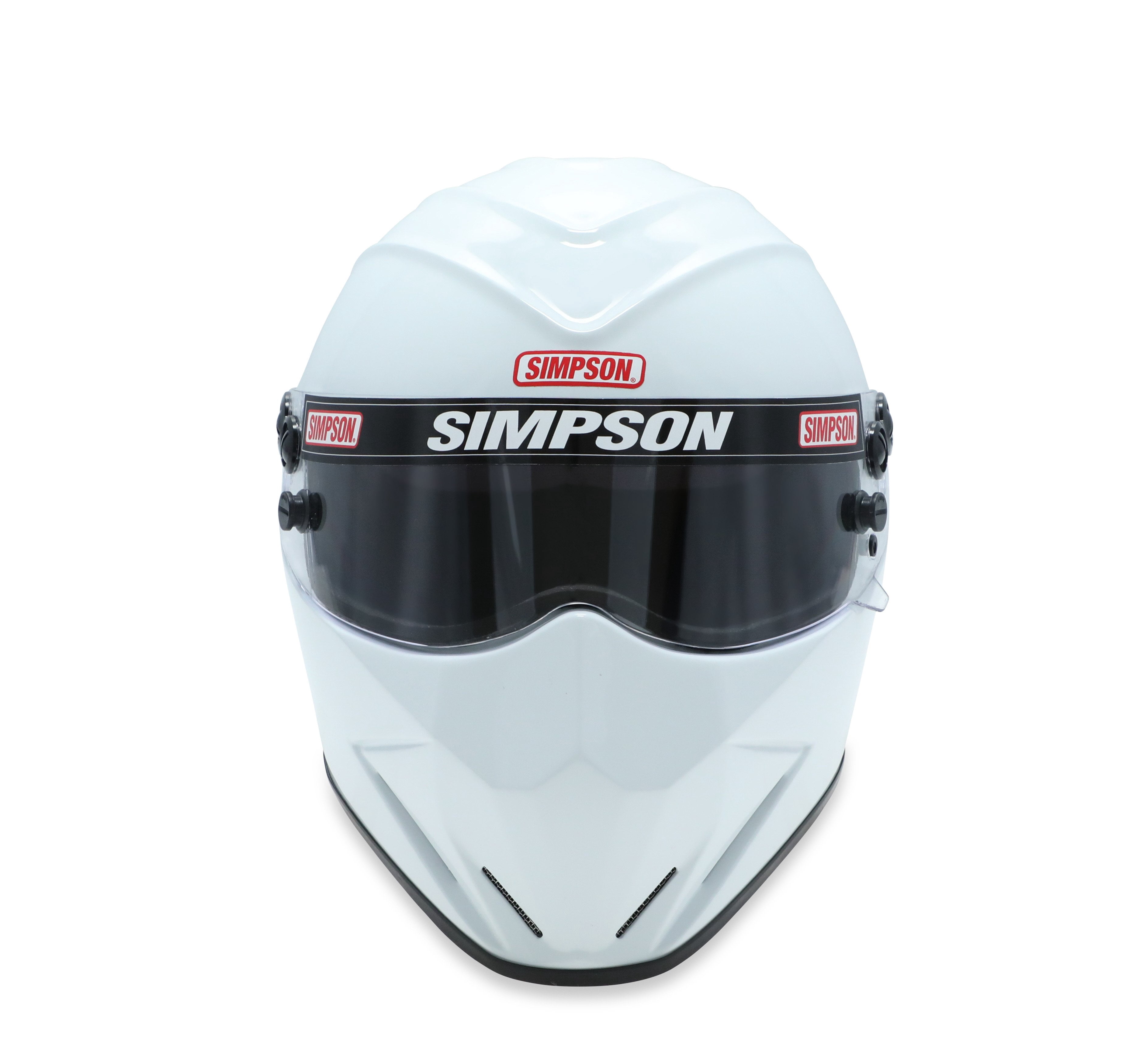 Simpson Racing 7297581 SA2020 Diamondback Racing Helmet 7-5/8 White