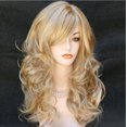 thumbnail image 2 of Oferta especial gradación blanca moda europea y americana rubia femenina Labymos peluca, 2 of 5