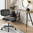 thumbnail image 2 of CONCETTA Low Back Desk Chair,Armless Small Office Computer Chair,Black, 2 of 8