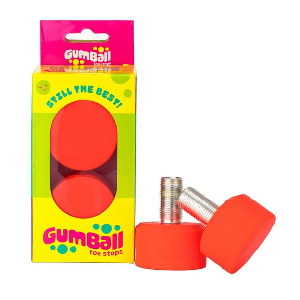 Moxi Gumball Roller Skate Toe Stops (Watermelon, Long Stem)