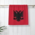 thumbnail image 5 of Hand Towels Albania Flag Bath Shower Towels Fingertip Kitchen Dish Guest Towel 15.7 X 27.5 In, 5 of 7