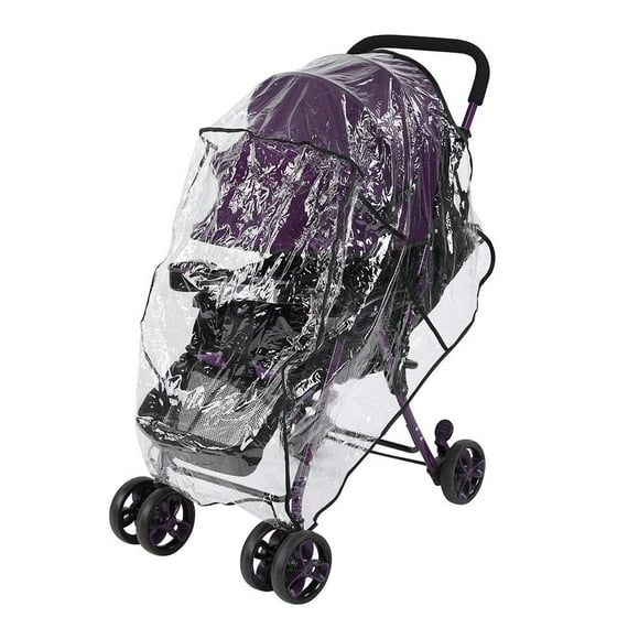 LYUMO Windproof Baby Buggy Stroller Rain Cover Transparent Pushchair Protection Raincover,Baby Stroller Rain Cover, Stroller Rain Cover