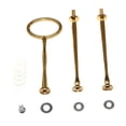 thumbnail image 3 of jifeng Cake Plate Stand Handle Heavy Duty Hardware Rod for Daily Use Party Birthday golden, 3 of 9