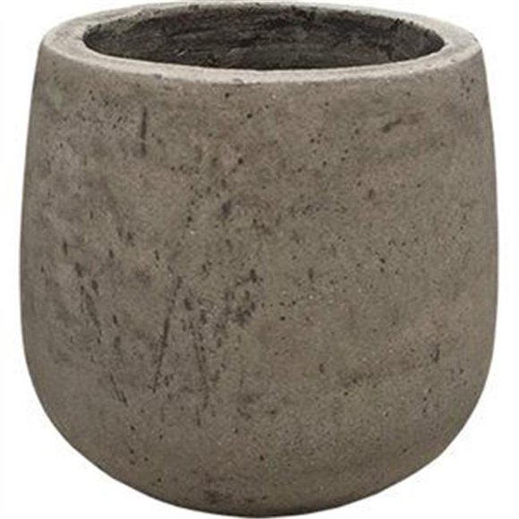 Avera Articles pour la Maison 212828 4 Po Fibre Ciment Siècle Planteur & 44; Pack de 4