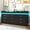 Black, variant on ChVans White Dresser with LED Light and Charging Station, Modern Wood Dresser with Wide Drawers and Metal Handles, 9 drawer dresser for Bedroom, Living Room, Entryway, Hallway