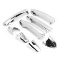 thumbnail image 4 of Exterior Door Handle Cover Exterior Door Handle Trim Door Handle Decal Auto Parts 4PCS Exterior Door Handle Cover  Plated Replacement For CClass W204 20082013, 4 of 8