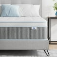 thumbnail image 5 of Mubulily 10 inch Full Mattress, with Gel Memory Foam & Pocket Coils Hybrid Mattress in a Box, Medium, Edge Support, 5 of 10