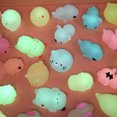 thumbnail image 3 of Gwong Juguete 10pcs Toys de descompresión Decoración luminosa TPR Forma animal Squeeze Toy Ornaments para niños Gwong 30010522, 3 of 6