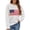 a-White12523, variant on VNKIDY Women's Pullover Sweater Stylish Red Sweater With Flag Pattern Crewneck Long Sleeve Loose Fit Jumper For National Holidays Casual Outings Classic Knitwear