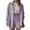 Light Purple, variant on Women 2 Piece Outfits Long Sleeve Button Down Shirt And Shorts Set Casual Sweatsuits Crinkle Crepe Shirts Loungewear Light Pink M