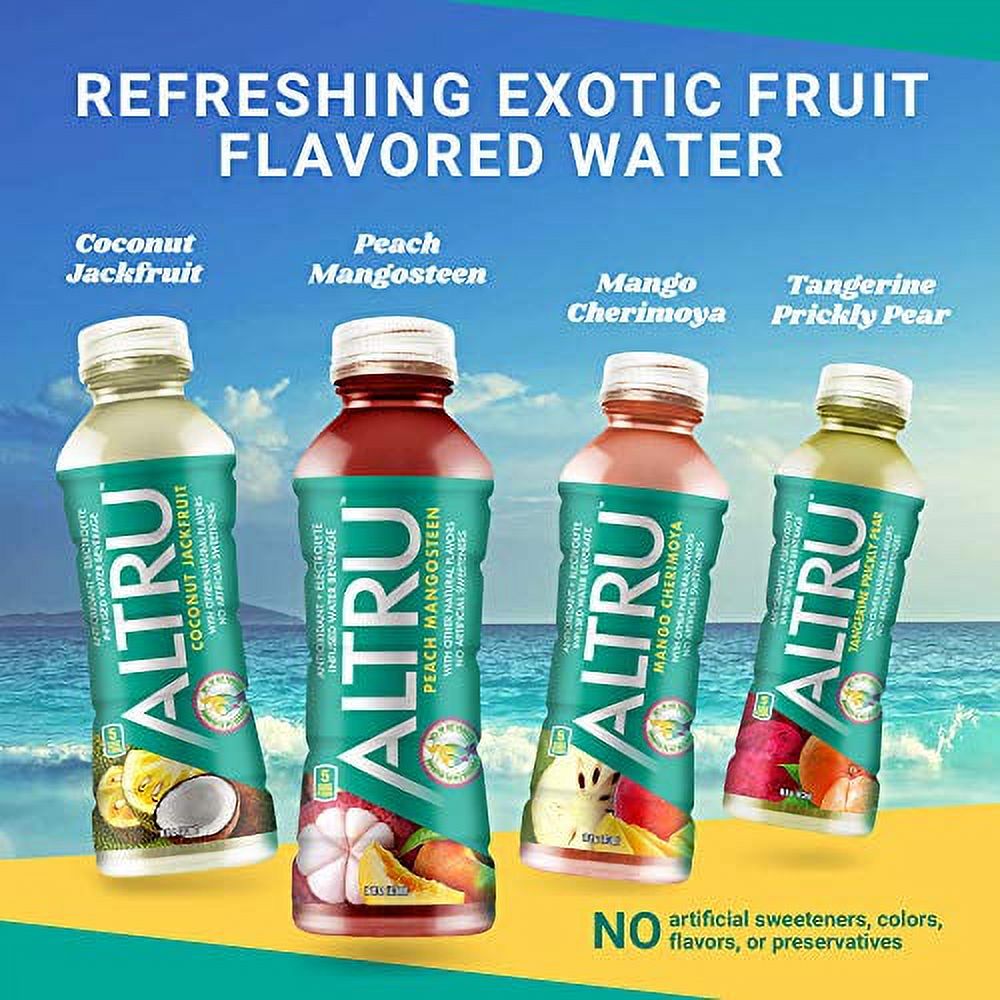 ALTRU, Antioxidant & Electrolyte Infused Water, Variety Pack,16 Fl Oz,12 count - image 2 of 5