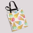 thumbnail image 2 of PKQWTM Ice Cream Canvas Shoulder Bags Handbags Tote Bags Shopping Bag, 2 of 2