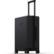 Hard Shell Carry on Luggage Airline Approved, Carry-on Suitcases with Wheels, Lightweight Luminous Textured Hardside Travel Bag with Tsa Lock, 20 Inch, Black