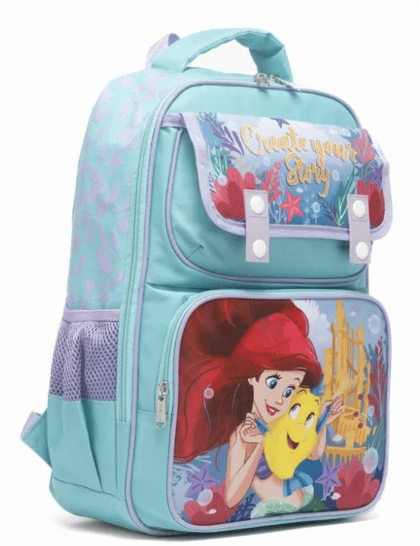 Backpack Padded Back - Disney - Little Mermiad Ariel