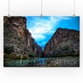 thumbnail image 3 of Big Bend National Park, Texas, Rio Grande River (24x36 Giclee Gallery Art Print, Vivid Textured Wall Decor), 3 of 3