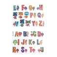 thumbnail image 2 of Serie de frutas letras en inglés pegatina con patrón para pared papel tapiz para niños sala de juegos para bebés decoración de habitación de niños ANGGREK, 2 of 8