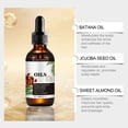 thumbnail image 4 of Essential oils Coconut oil Essence Oils For Candles Hair Care Serum Oil Gentle Moisturizing Care Hair Dry Hair Ends Frizzy Soft Hair Care Serum Oil(60ML)(buy 2 get 10% off), 4 of 5