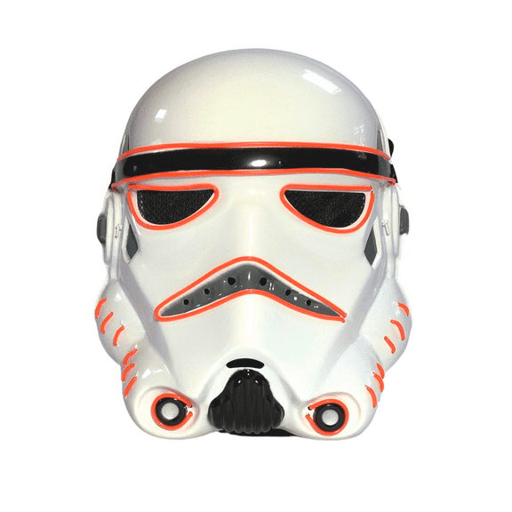 Light Up Orange Star Wars Stormtrooper Mask *Not a helmet*